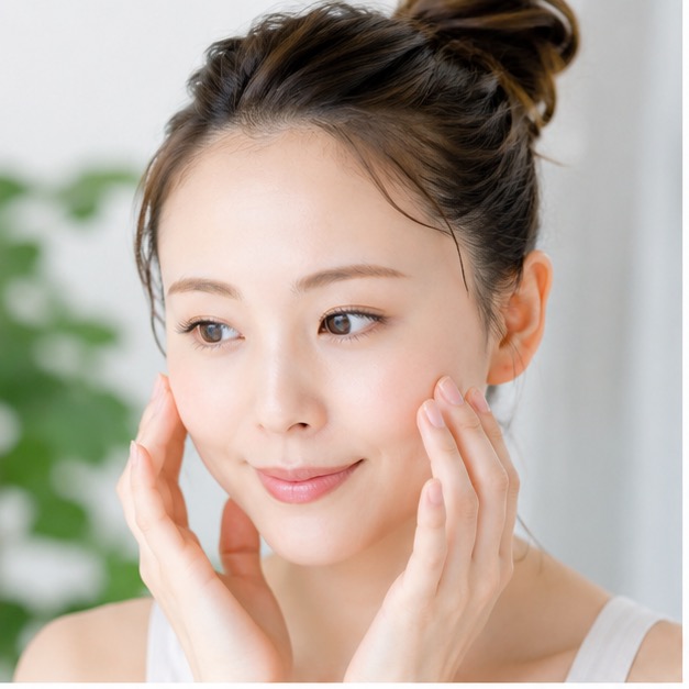 美容美顔コースの施術イメージ